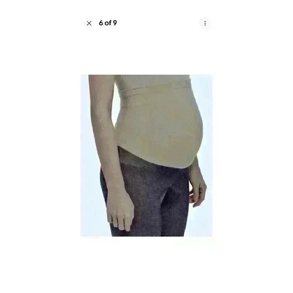 MOTHERHOOD MATERNITY Super Stretch Secret Fit Belly‎ Grey Skinny Pants Womens XL - Picture 4 of 10